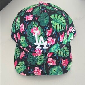 New Era LA Dodgers Floral Baseball SnapBack Hat Cap